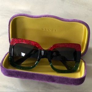 Gucci square frame sunglasses